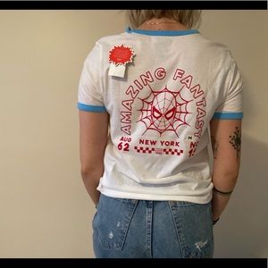 New With Tags Vans X Marvel Spiderman Tee